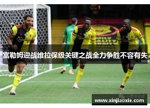 富勒姆迎战维拉保级关键之战全力争胜不容有失